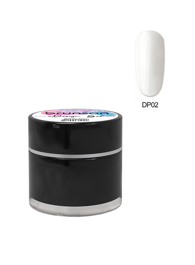 brunson Gel Polish Nail Art Gel Liner - 1 pcs 12ml Classic Color Gel Art Paint for Nails Built Thin French Line Nail Art Brush in Gel Pens Soak off Manicure Salon Nails Art DP02