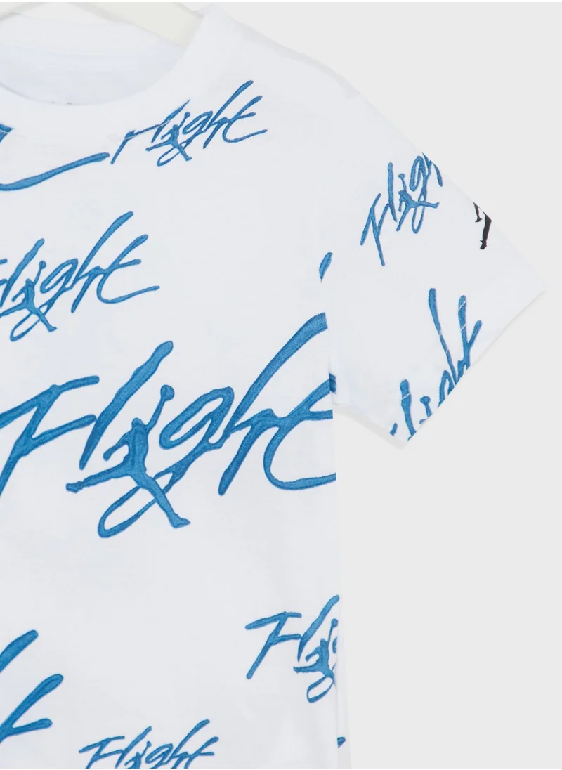 Jordan Kids Jordan Jumpman Flight Painted T-Shirt