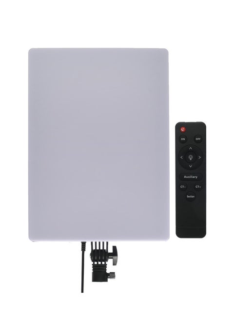 Plocama Live-P19 LED Professional Photography Fill Light | 3 Color Modes (White, Warm, Cool) | 240 High-Quality Lamp Beads | Remote Control Included | Perfect for Photography, Videography, Live Streaming, and Content Creation