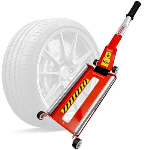 DESEQPT Upgraded Portable Effortless Tire Jack Disassembly Tool, Tire Jack Tool with Roller Plate [Extended Version] - Image 1