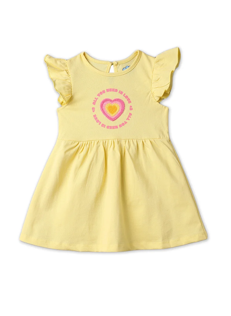 Nautinati Cotton Frock for Girls | Girls’ Printed Dress | 3 to 24 Months