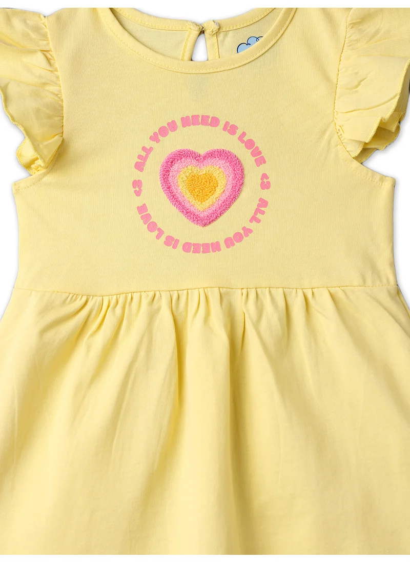 Nautinati Cotton Frock for Girls | Girls’ Printed Dress | 3 to 24 Months