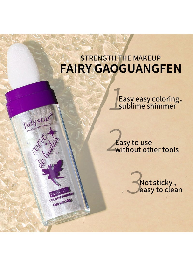 Mei Lifestyle - Fairy Dust Magic Color Shiner Multi - Use Sparkle for Cheeks, Eyes, Lips, and More - Suitable for All Skin Types - Image 1