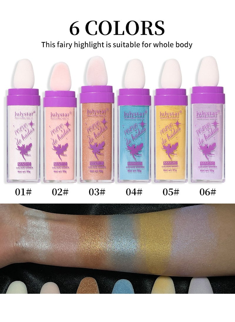 Mei Lifestyle - Fairy Dust Magic Color Shiner Multi - Use Sparkle for Cheeks, Eyes, Lips, and More - Suitable for All Skin Types - Image 1