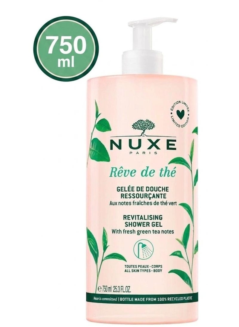 نوكس جل الاستحمام المنشط Nuxe Body Rêve de Thé 750 مل - Image 1