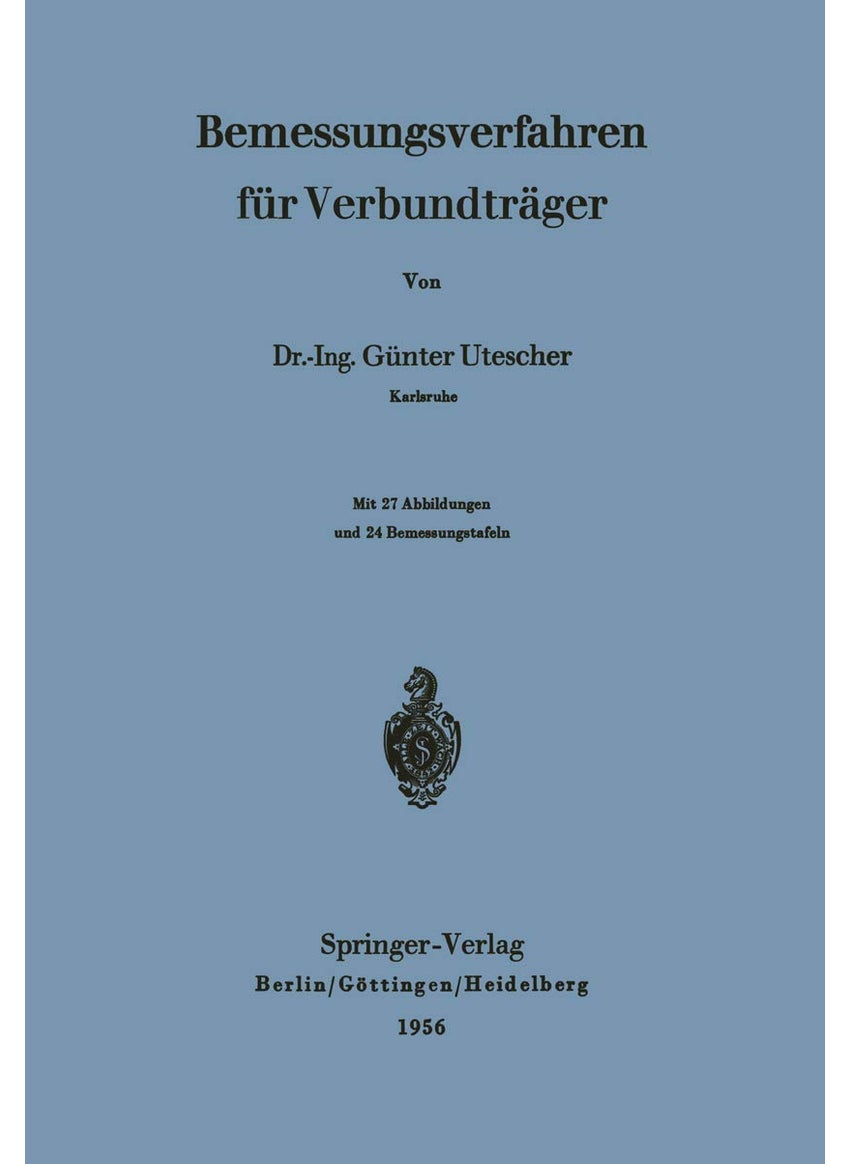 Bemessungsverfahren für Verbundträger 
