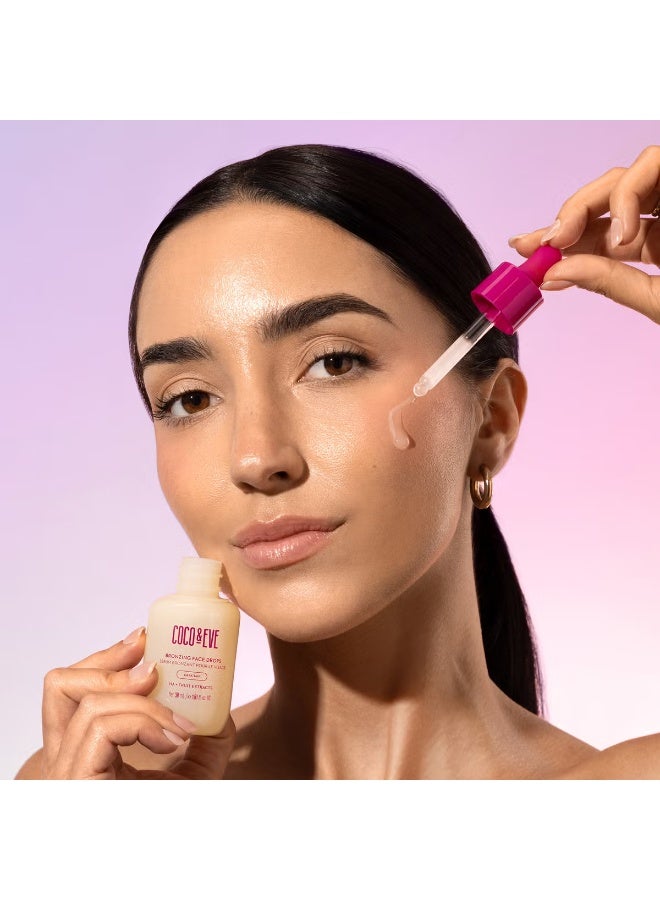 Coco & Eve Bronzing Face Drops (Dark Tan) 30ml - Image 4