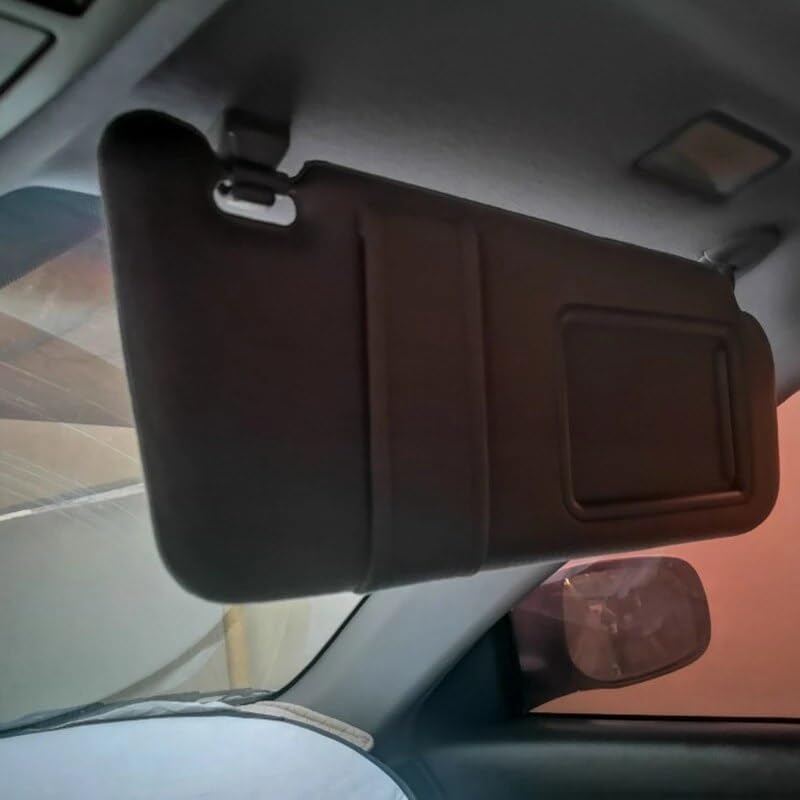 QASULER Gray Car Sun Visor for Toyota Camry 2007-2011 - Image 4