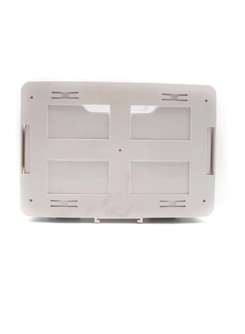 مجموعة الإسعافات الأولية ABS من البلاستيك شديد التحمل مع دعامة مثبتة على الحائط يمكن استخدامها لـ 25 شخصًا ومساحة عمل للسيارة ومستودع المكاتب الصغيرة وصندوق الإسعافات الأولية - Image 3