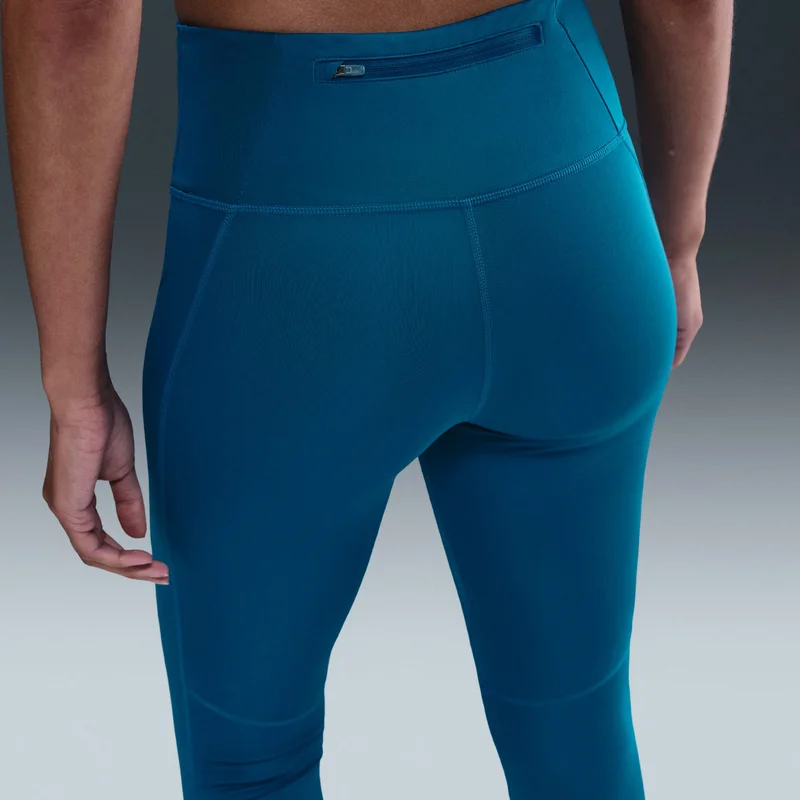 Nike Green Women's Tempo Swoosh 7/8 Running Leggings for Women | Best Price UAE
