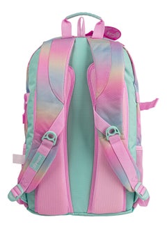 PAUSE Mermaid Backpack 2 Main Compartments and Functional Organizer 17.5"  - Image 3