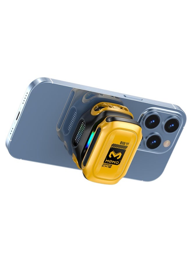 Memo CX12 Magnetic Mobile Cooler Radiator With Digital Display - 2000 mAh Wireless Battery & Lightweight - Image 3