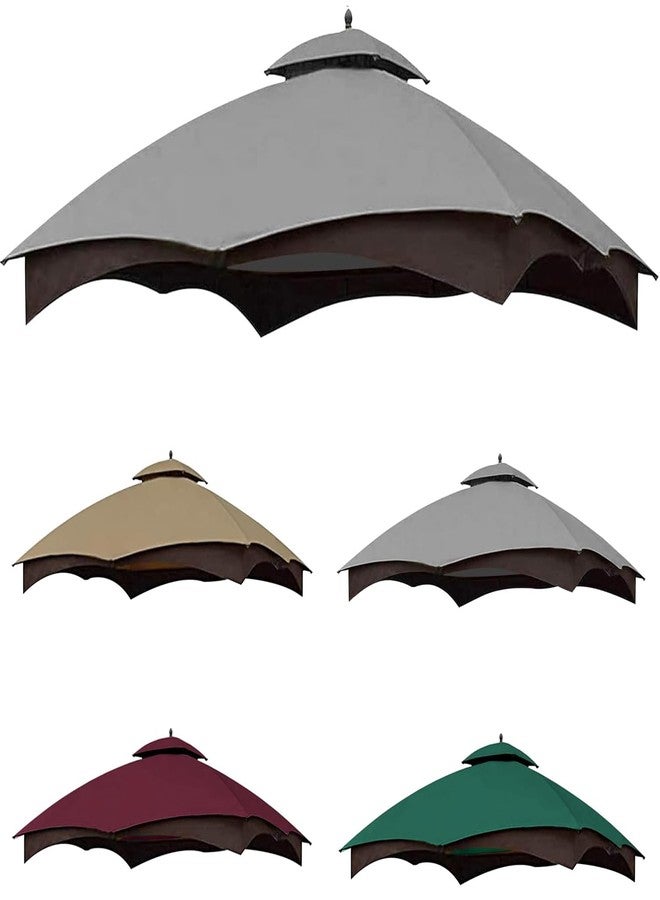 SCOCANOPY Grey Replacement Top for Lowe's Allen Roth 10X12 Gazebo Model #GF-12S004B-1 - Image 1