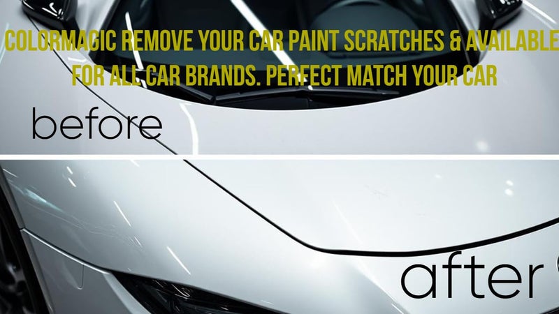 Color Magic طلاء رذاذ رمادي سماوي (اسم لون RC) متوافق مع سيارة تاتا زست - Image 3