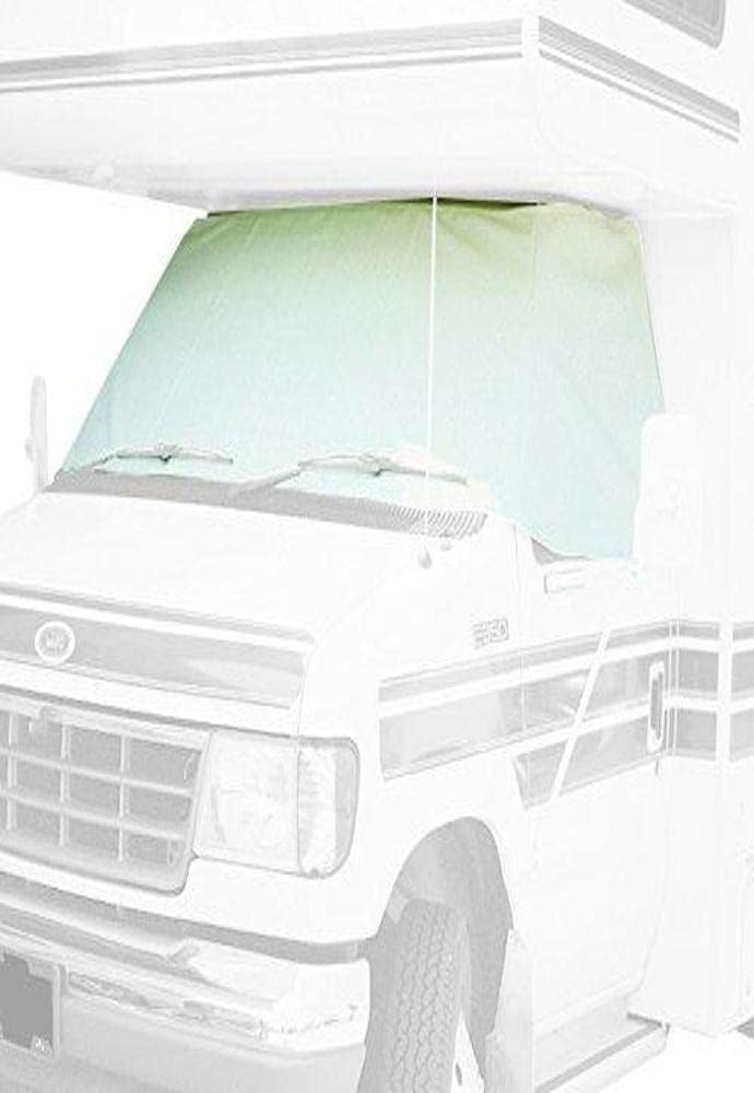 ADCO 2409 White Class C Chevy 2001-2015 Windshield Cover with Mirror Cutouts - Image 1
