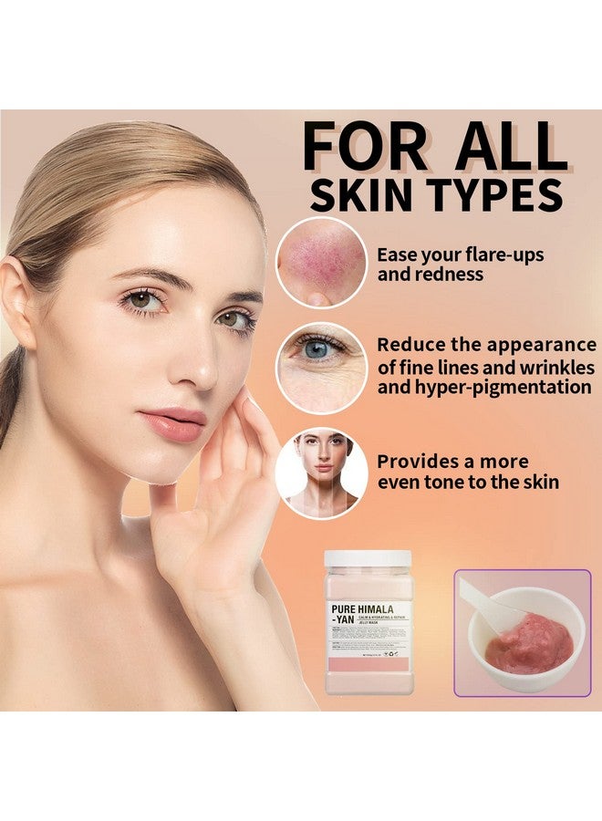 Nielies Jelly Mask Facial Skin Care Peeloff Jelly Mask Set Jelly Mask For Facials Face Mask For Instant Hydration Vegan Peel Off Face Mask For Cleaning Calming (Pure Himala Yan) - Image 4