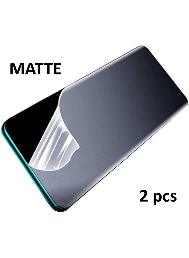 Two pieces of Matte Hydrogel Screen Protector Film Compatible with Redmi Note 15