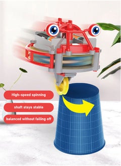 Perfii Magic Tumbler Unicycle Robot Tightrope Walker Balance Car – Educational Assembling Toy for Kids, Self-Balancing Electric Toy, Fun Gift for Boys and Girls  - Image 4