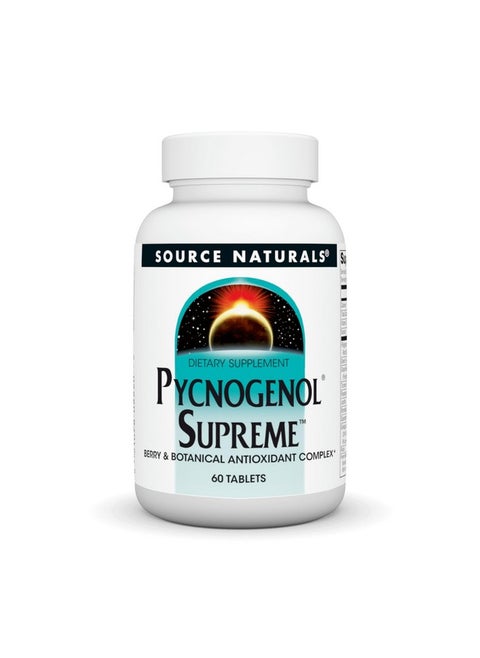 Source Naturals Pycnogenol Supreme, Berry & Botanical Antioxidant Complex* - 60 Tablets