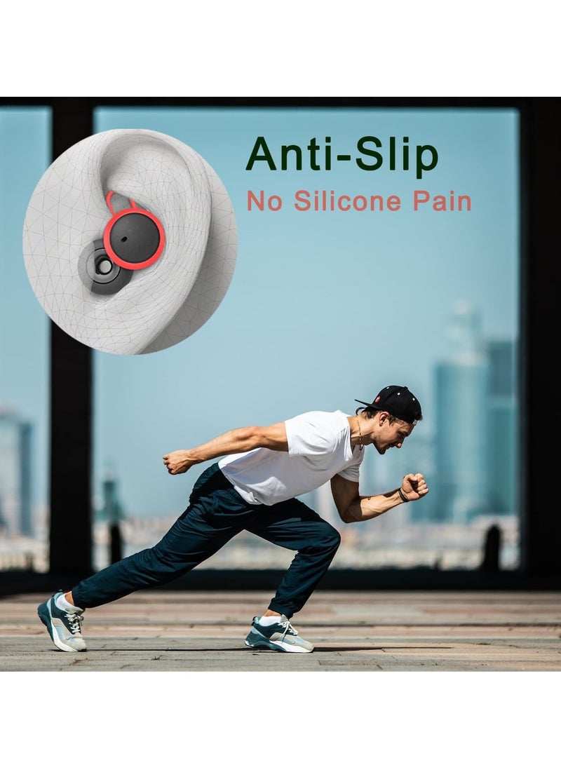 5 Pairs of Anti-Slip Ear Covers for Sony LinkBuds WF-L900, Replacement Hooks and Wing Tips for Perfect Fit and Comfort - Image 2