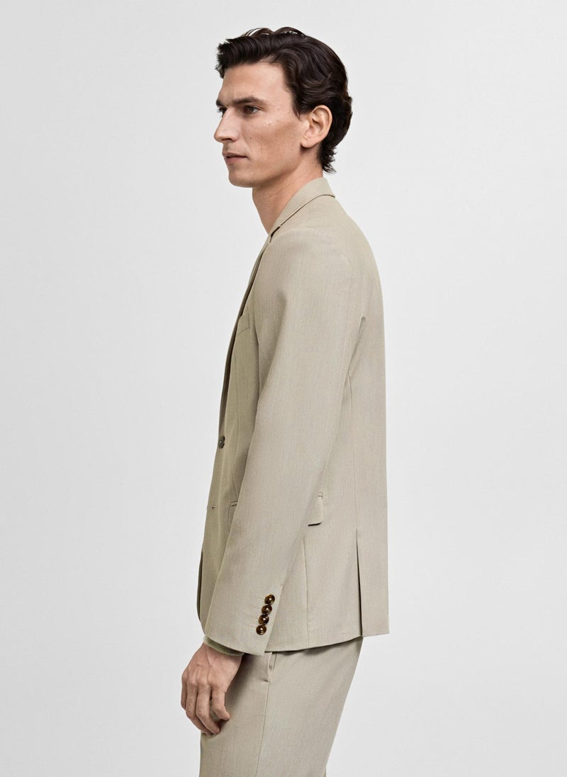 Mango Man Super Slim-Fit Suit Jacket  - Image 3