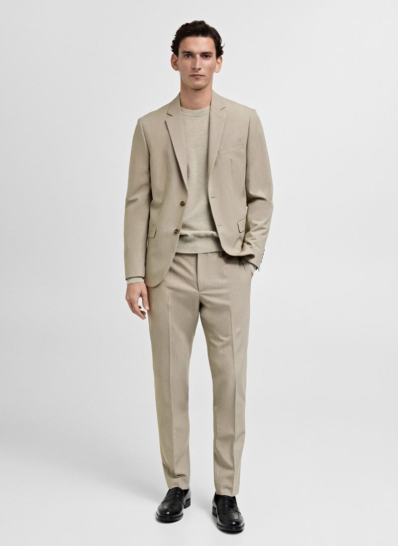 Mango Man Super Slim-Fit Suit Jacket  - Image 4