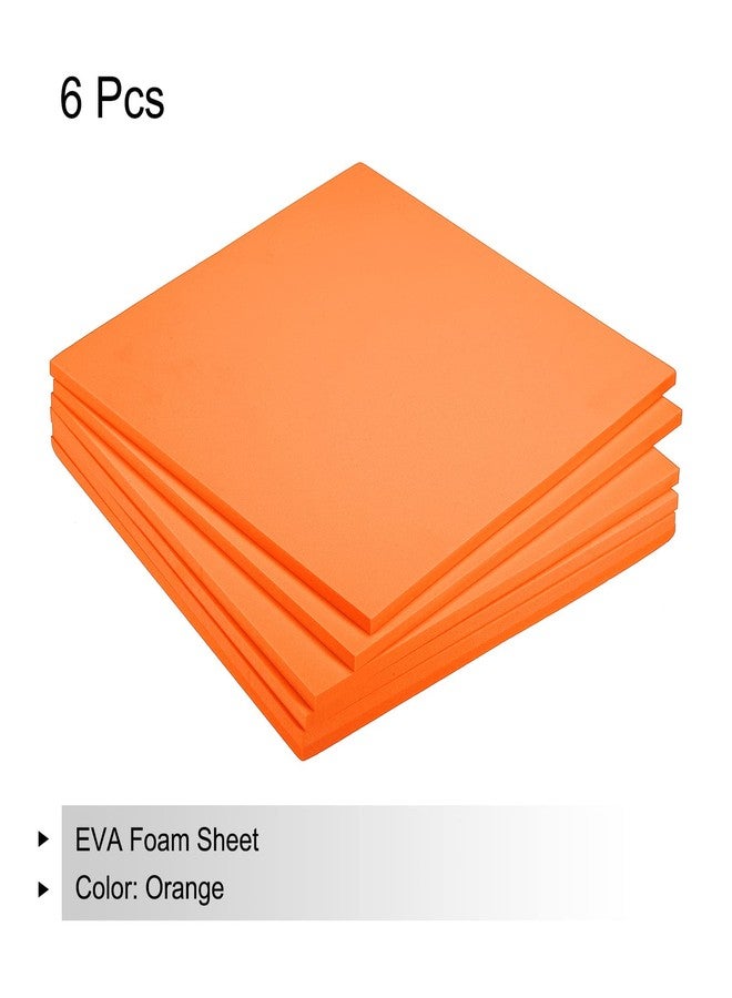 MECCANIXITY EVA Foam Sheets Orange 9.8 Inch x 9.8 Inch 5mm Thick Crafts Foam Sheets for Costumes, Arts and Crafts Projects Pack of 8 - Image 3