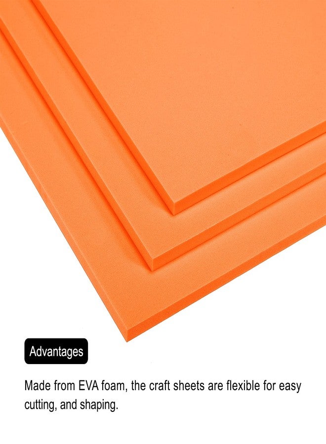 MECCANIXITY EVA Foam Sheets Orange 9.8 Inch x 9.8 Inch 5mm Thick Crafts Foam Sheets for Costumes, Arts and Crafts Projects Pack of 8 - Image 4