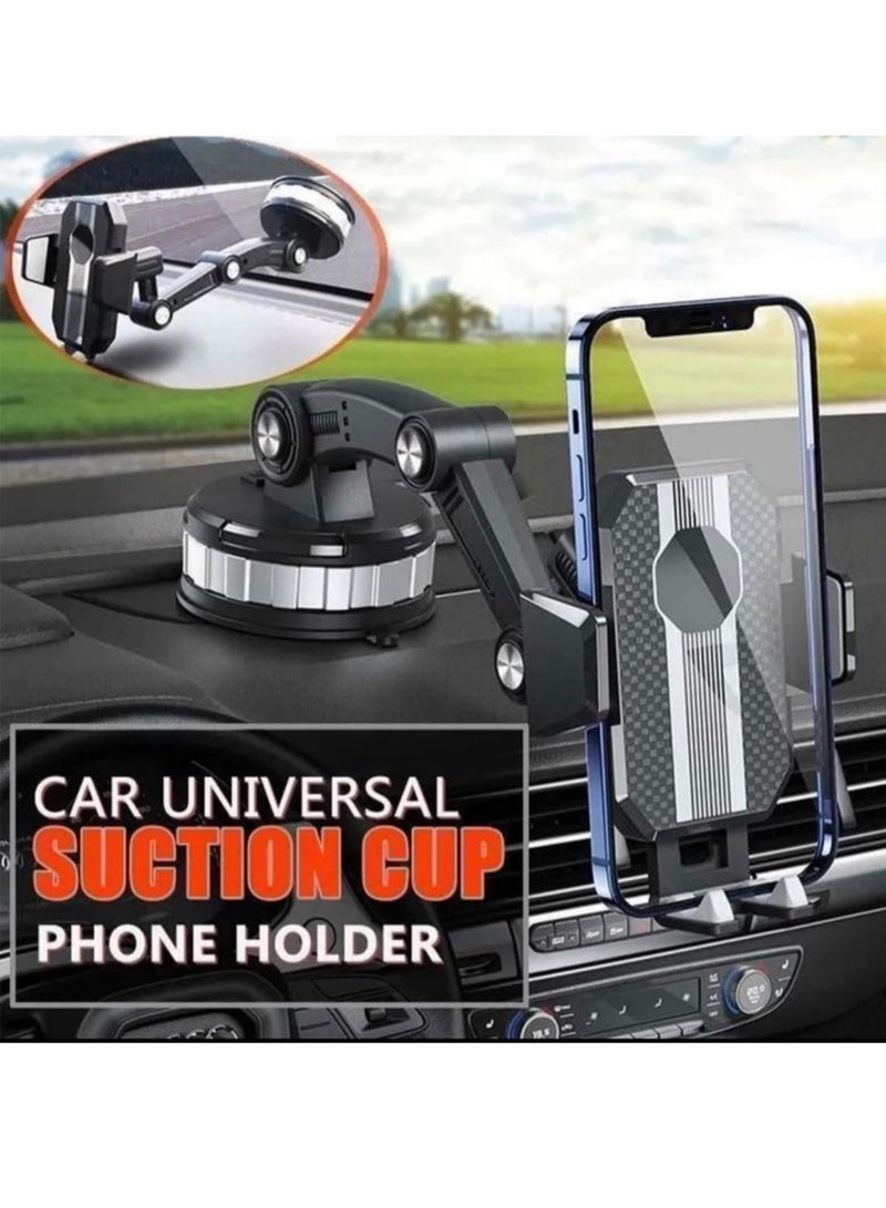 NEW Car Phone Holder Dashboard Universal Suction Cup Type Windshield Sucker Stand Bracket Smartphone Cellphone Support Big Joint GPS Navigation Holder (1-Pack) - Image 4