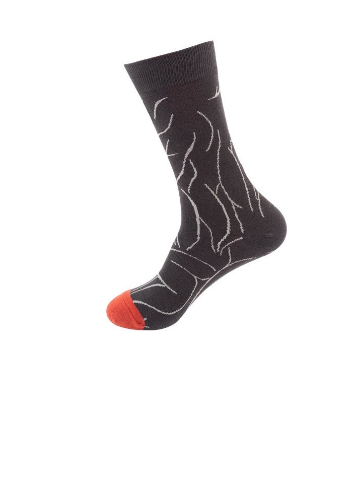Generic - Unisex Absorb Sweat and Deodorize Socks 3 Pairs High Quality Socks One Size Fits All - Image 1