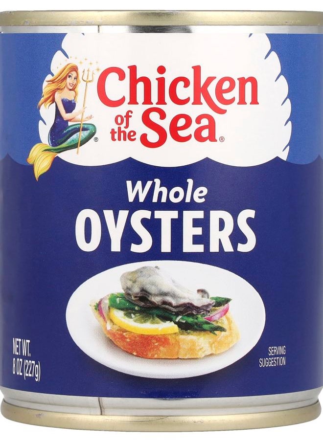 Chicken Of The Sea Whole Oysters 8 oz (227 g) 