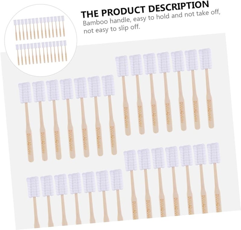 Disposable Postnatal Care Gauze Toothbrushes 30 Pcs Soft Bristles - Image 3