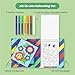 Tiger Tribe Color Change Coloring Set Garden Friends with Magic Markers for Kids Rainbow Colors Creative Play Portable Activity Kit for Travel Play - Image 4