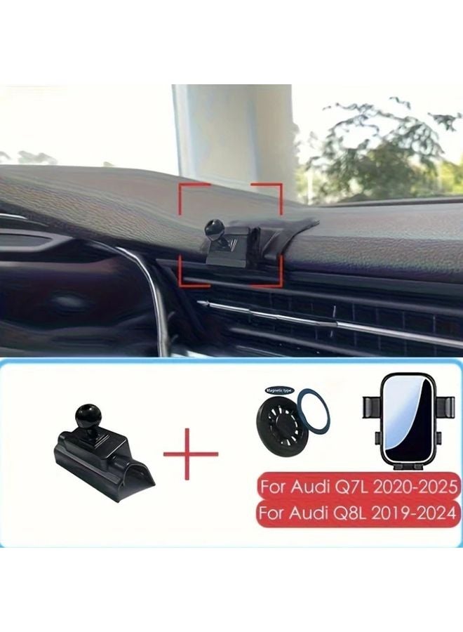 حامل جاذبية للهاتف في السيارة من نوع أودي Q7L 2020-2025 و Q8L 2019-2024 - Image 2