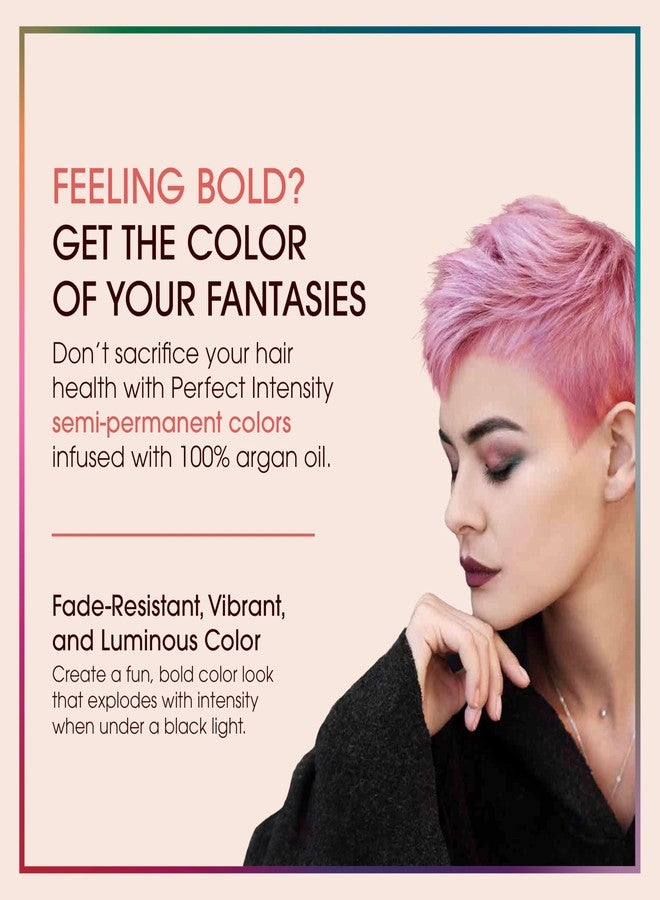 One N Only One 'n Only Perfect Intensity Semi Permanent Hair Color - Vibrant Hair Dye Made with Argan Oil - Delivers Vibrant, Accurate Color - No Developer Needed - Pastel Bubblegum (3 oz) - Image 2