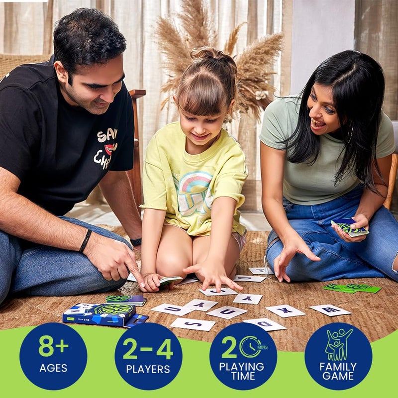 BINCA Fletter - Word Game  Educational Card Games  8 Year Old Girl Birthday Gifts  Fun Fast-Paced Vocabulary Challenge for Game Night  Gifts for Boys & Girls Ages 7  8  9  10 - Image 3