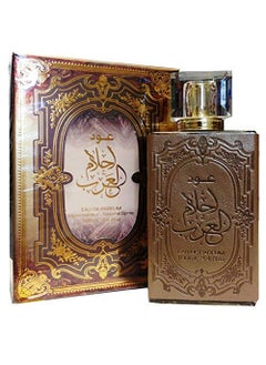 Ard Al Zaafaran Ard al Zaafaran Oud Ahlam Al Arab Eau de Parfum Spray for Men, 3.4 Ounce 