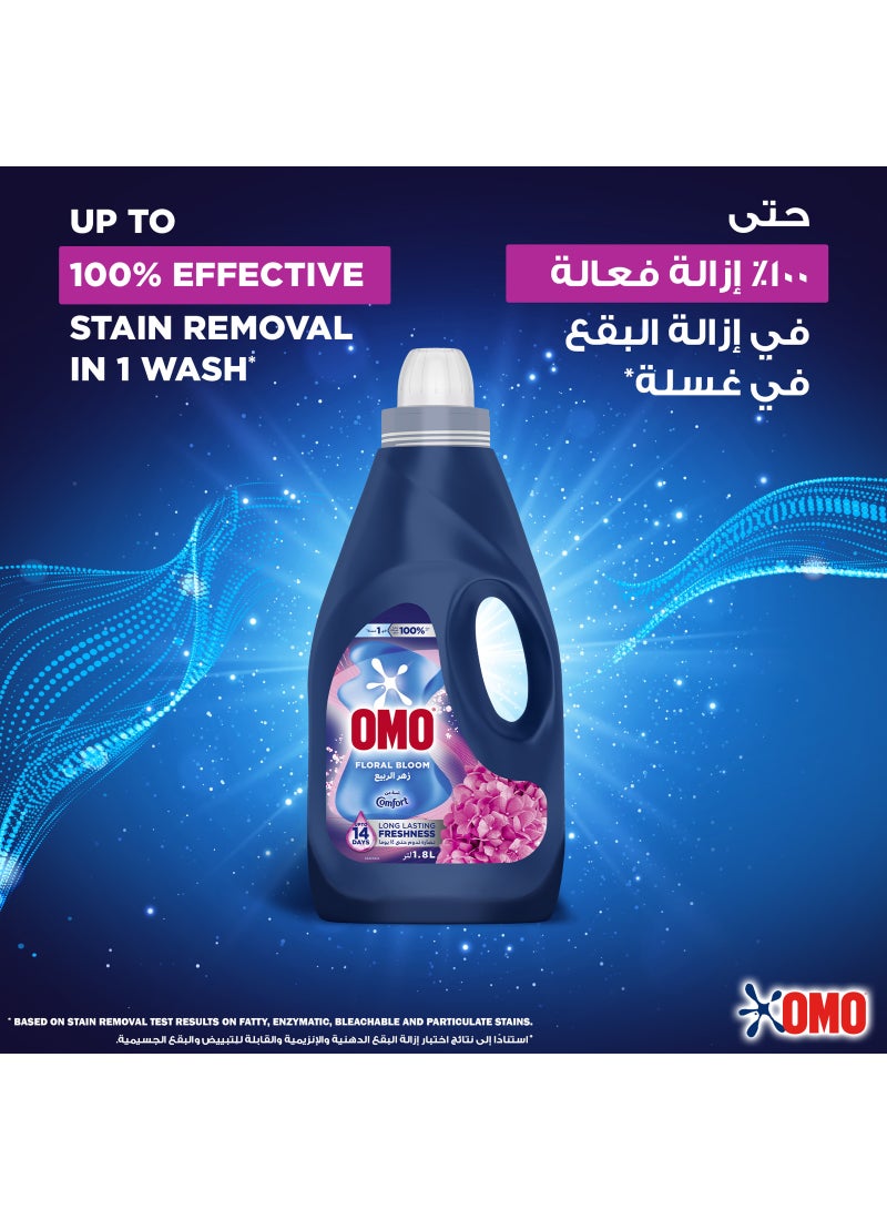 Omo Floral Bloom Laundry Liquid Detergent Touch of Comfort - Image 4