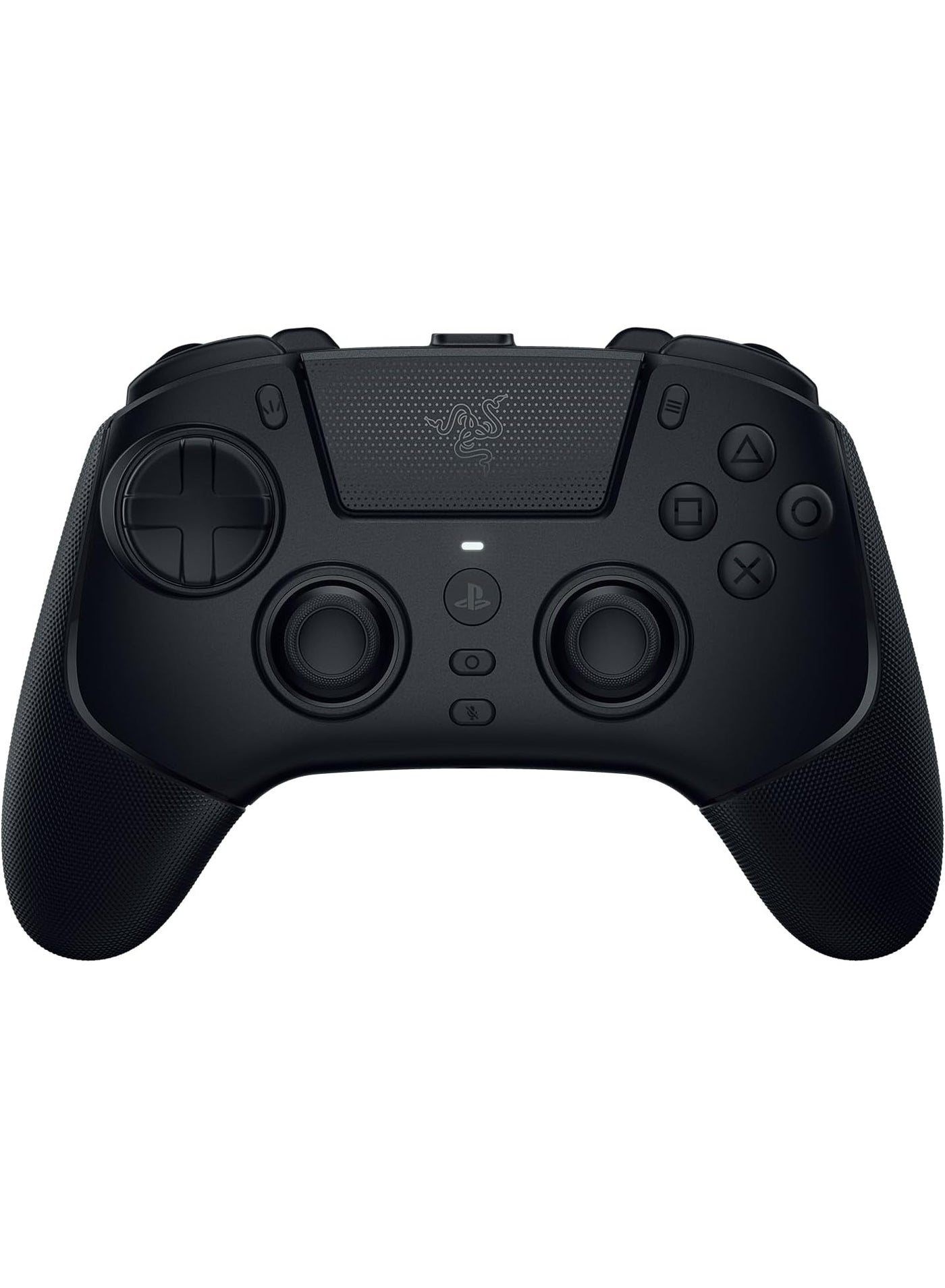 Raiju V3 Pro Wireless Esports Controller for PlayStation 5 & PC: 4 Removable Mouse Click Back Buttons & 2 Claw Grip Bumpers, Symmetrical TMR Thumbsticks, Razer Pro HyperTriggers - Black
