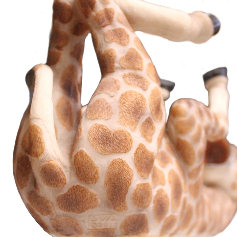DWK ""Tall Drink Giraffe Decorative Table Top Wine Bottle Holder | Home Bar Decor | Wine Accessories for a Wine Bar | Kitchen Organization | Great Gifts for Her - 13.5"" - Image 5