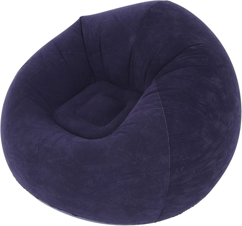 Luocute Inflatable Sofa, Ultra Soft Foldable Blow Up Chair for Adults, Portable Air Couch with Ergonomic Design, for Indoor Outdoor Camping Travel Beach - Image 1