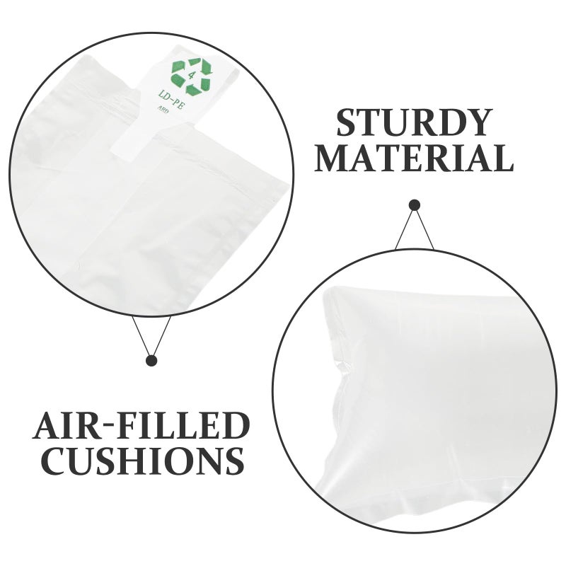 Inflatable Air Column Bags 10x20cm 100pcs Packing Cushions for Shipping Protection Moving Supplies - Image 4