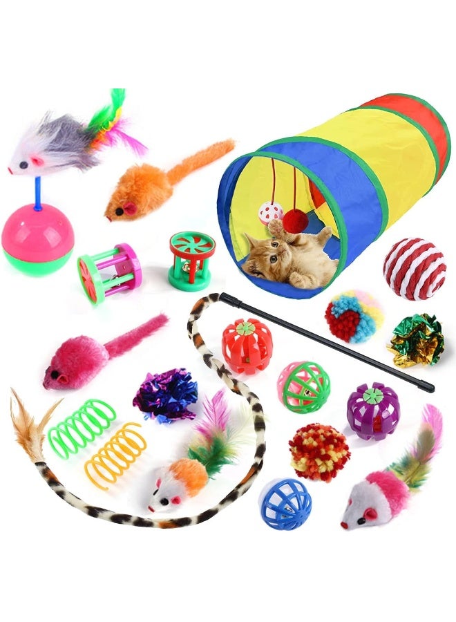 Mumoo Bear 20 Pcs Cat Toys for Indoor Kitten - Image 1