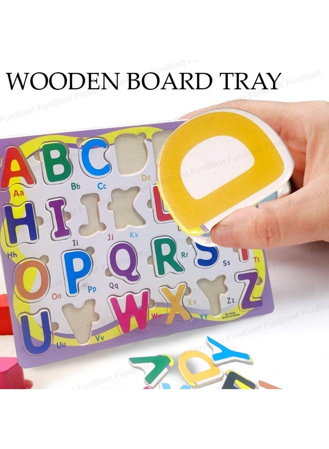 FunBlast Alphabet Learning Board for Kids - A B C Learning Toys for Children, Montessori Toys, Educational Learning Letters Puzzle Toys for 3+ Year Old Kids - Multicolor - Image 4