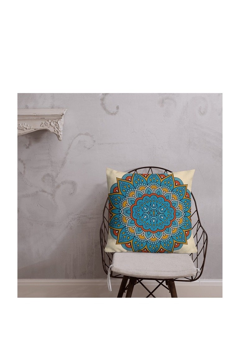 سنوز - كوشن رمضان-تصميم رمضان اورينتال 45*45 سم,450 جرام,عبوه قطعه واحده - Image 1