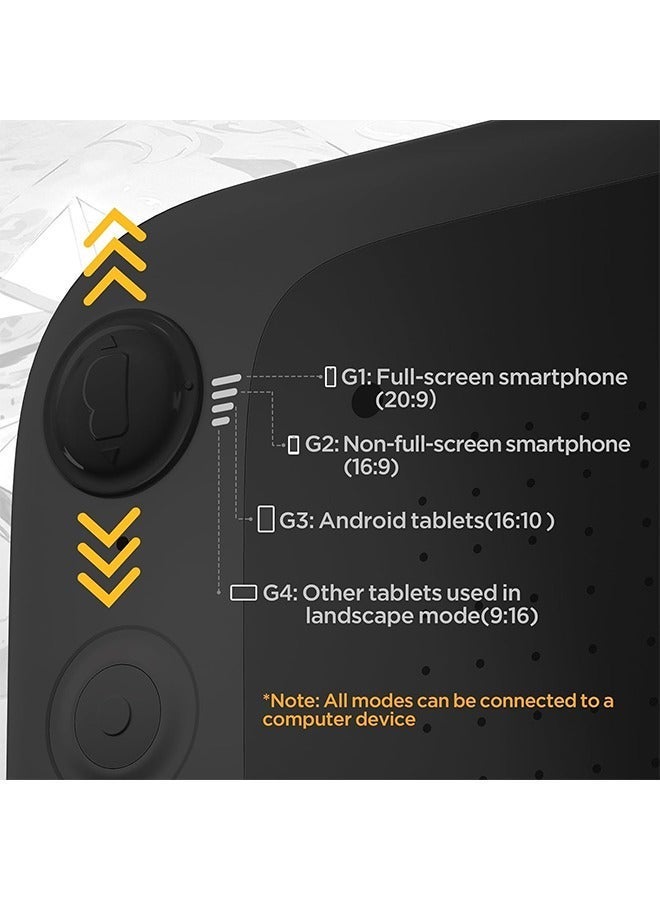 Ugee Q6 Graphic Tablet Drawing Tablet Digital Drawing Board Writing Pad for Children Kids Support Android PC Mac - Image 4