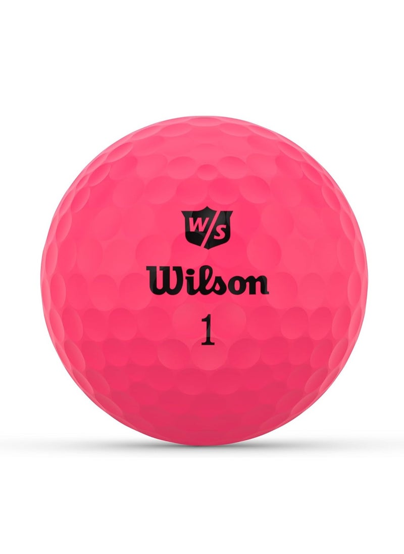 Wilson Golf Balls Duo Optix 12 Ball  - Image 2