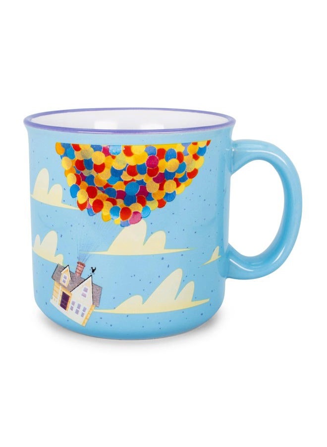 Silver Buffalo Disney Pixar UP "Adventure Is Out There" Ceramic Camper Mug | Holds 20 Ounces - Image 2