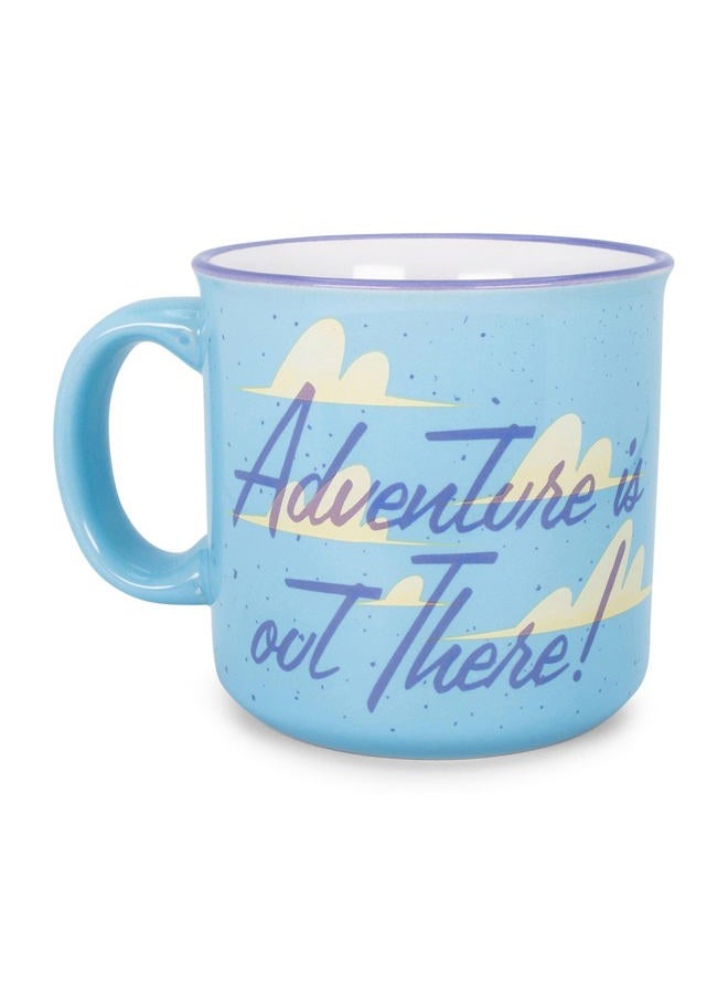 Silver Buffalo Disney Pixar UP "Adventure Is Out There" Ceramic Camper Mug | Holds 20 Ounces - Image 3