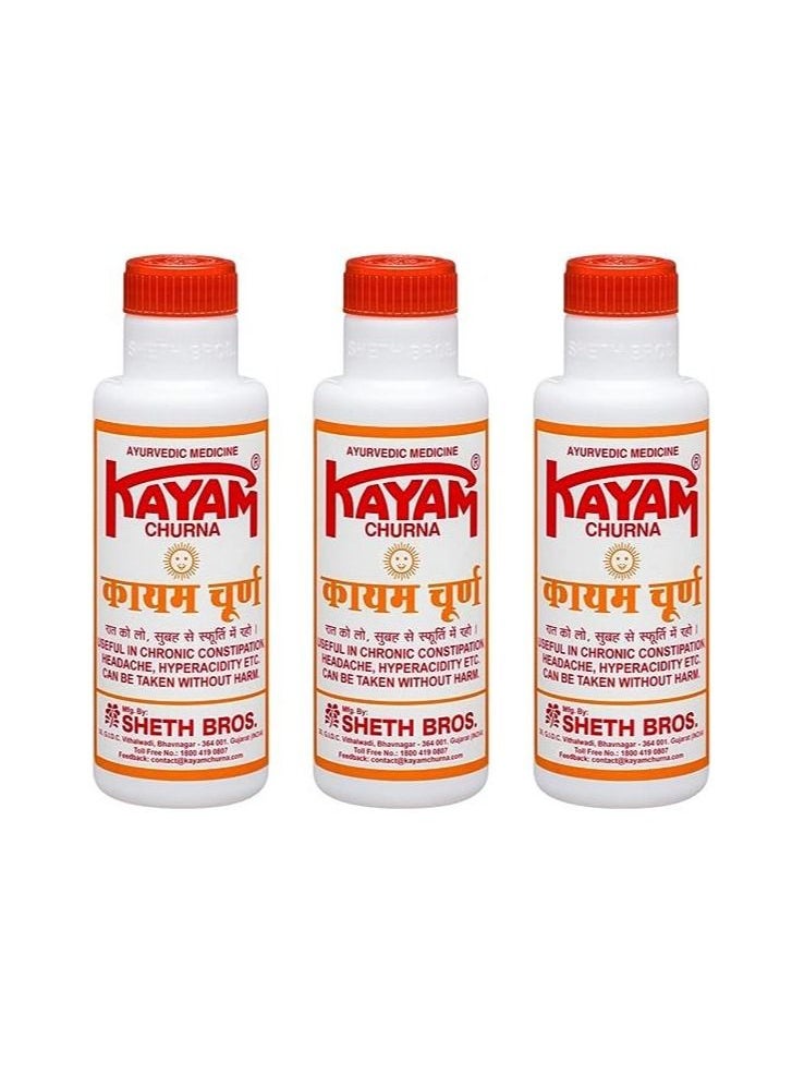 KAYAM CHURNA - Kayam Churna Powder 100gm (Pack of 3) - Image 1